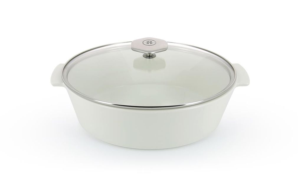 Revolution 2 Oval Cocotte 12.75''/32.5Cm Glass Induction