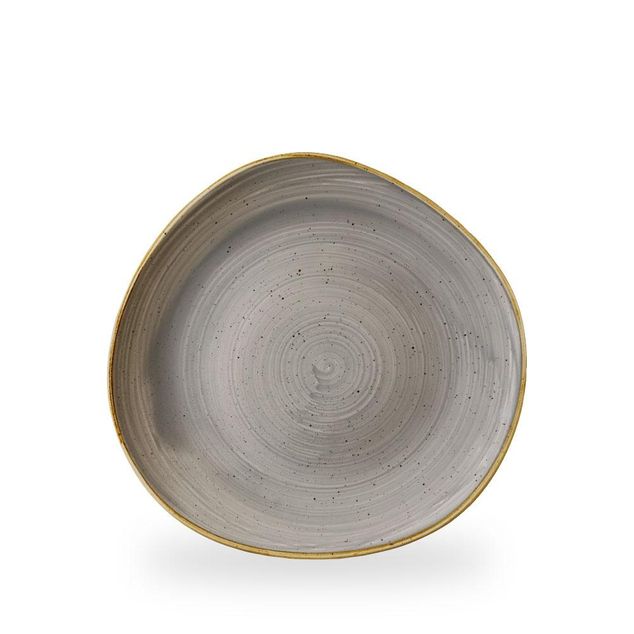 Stonecast Grey Rund Trace Tallerken 26.4Cm