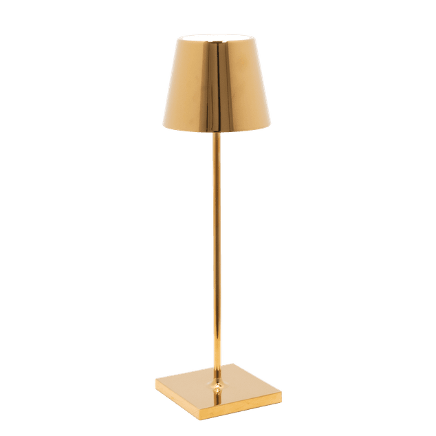 Poldina Pro Table Lamp Glossy Gold Dia: 111X380 mm