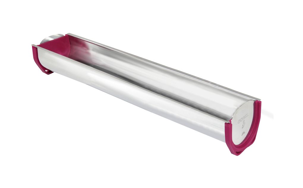 GOBEL St/st rounded yule log mould - 500 x 85 x 68 mm - capacity 2,5 L