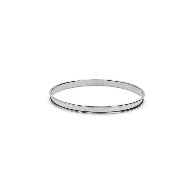 Perforated Tart Ring Rolled Edge Heigh