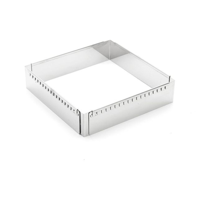 Pastry Adjustable Frame St. Steel 20X20 To 37X37