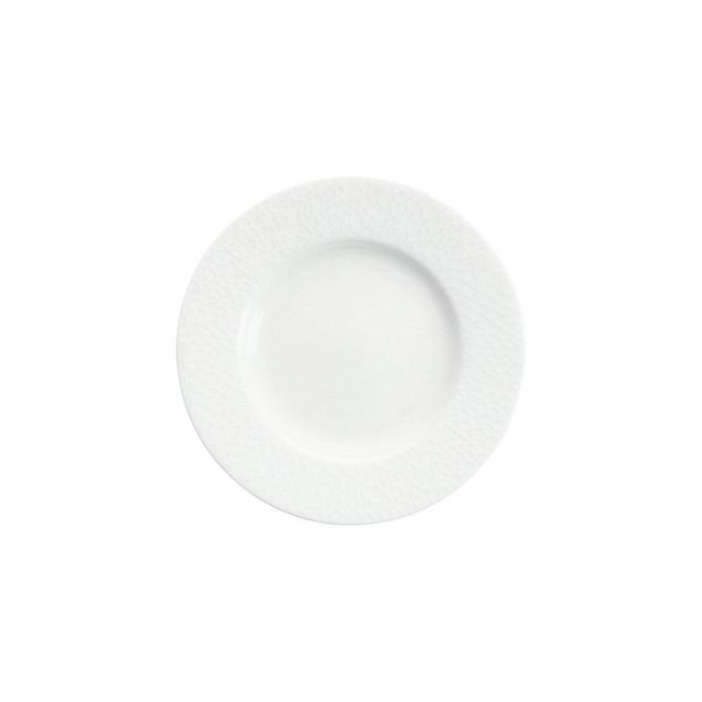 AMANDA WHITE Plate flat with rim - Ø16,5cm - H:15cm