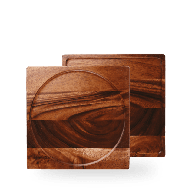 Wood Kvadrat Presentation Board 33.5 X 33.5Cm