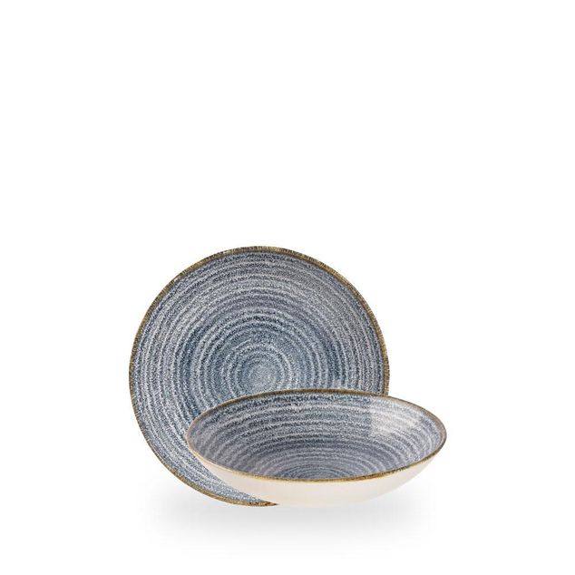Studio Prints Slate Blue Coupe Bolle 18.2Cm