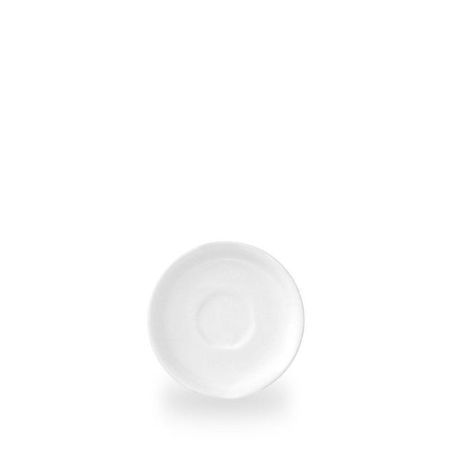 White Nova Tea Saucer 14Cm