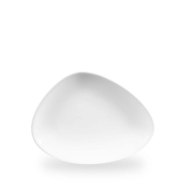 White Triangle Chefs Tallerken 26.5 X 20.5Cm