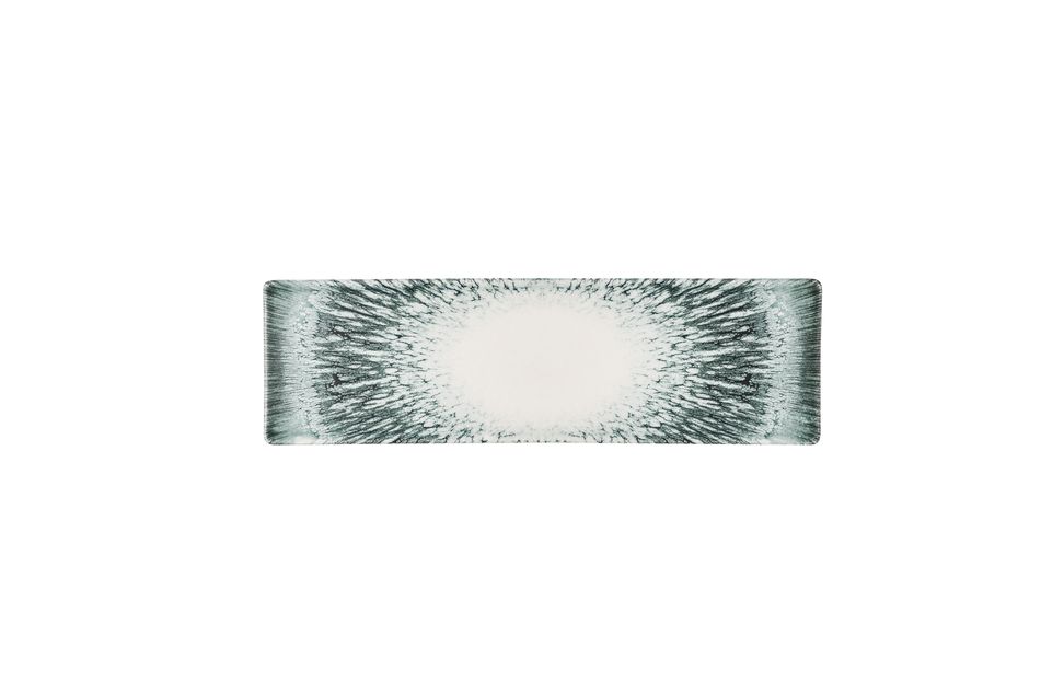 Inked Lume Black * Oblong Tasting Tray * 29.5 x 8.8cm
