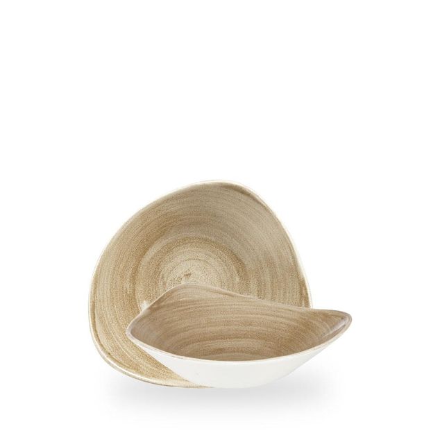 Stonecast Patina Antique Taupe Lotus Bolle 18.5Cm