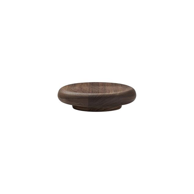 GRAVITY Raised Plate 110x28mm walnut - H:28cm