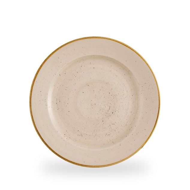 Stonecast Nutmeg Cream / Profile Plate  / 27.6cm