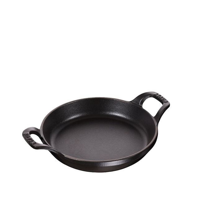 Staub Rund form / fat 20 cm svart, 0,75 L