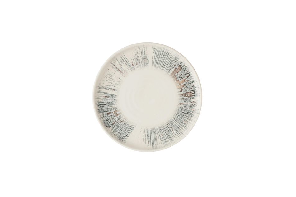 Lyra Pink Walled Plate 21cm