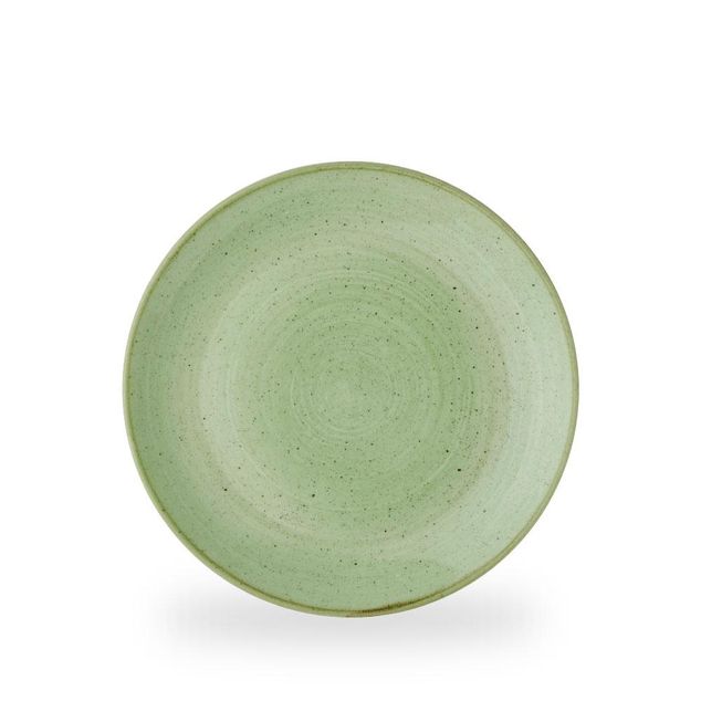 Stonecast Sage Green Evolve Coupe Plate 26cm
