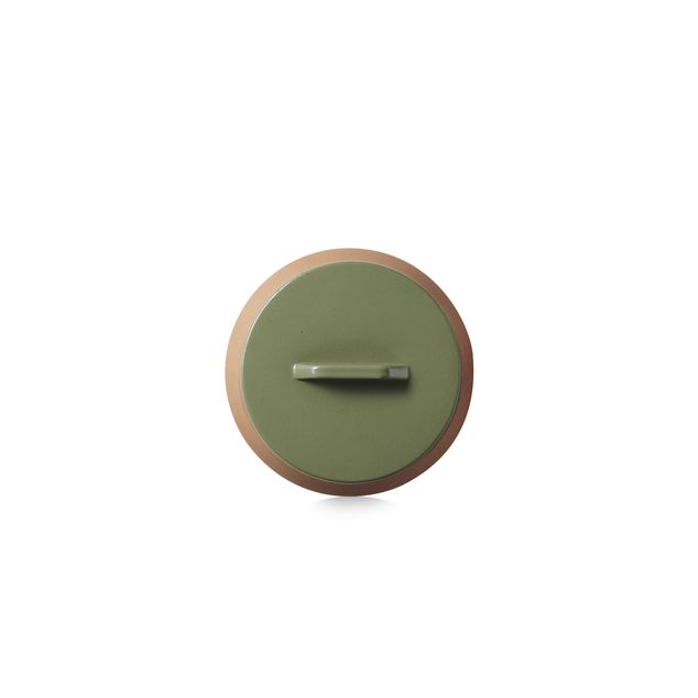 CONTRE JOUR Bowl With Lid 45cl Olive green