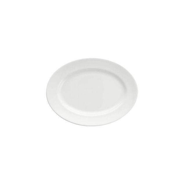 SNOW Platter with rim oval 29cm - H:23cm