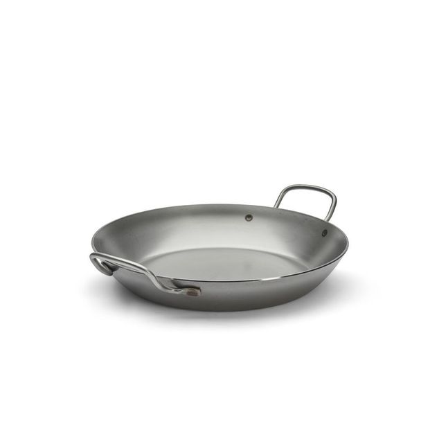 Steel Frying Pan W/ 2 Handles Carbone P