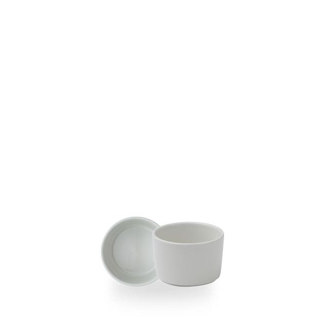 White Nourish Straight Sided Small Bolle 23Cl H: 6Cm