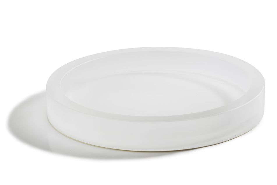 Gourmet Rund -120 Cl Nacryl White
