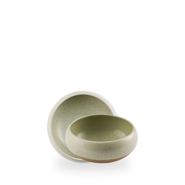 Emerge Speckled Green / Deep Bowl  / 15.8cm 7.5cm 113.6cl