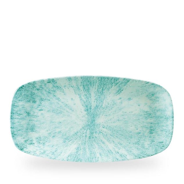 Stone Aquamarine Chefs Oblong Tallerken 35.5 X 18.9Cm