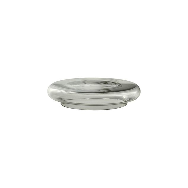 GRAVITY Raised Plate 132x33mm grey - H:33cm