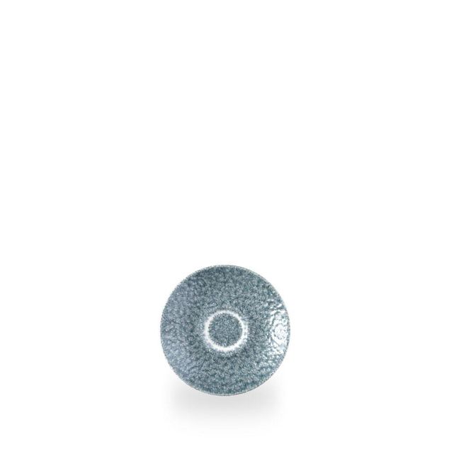 Raku Topaz Blue Espresso Saucer 11.8Cm