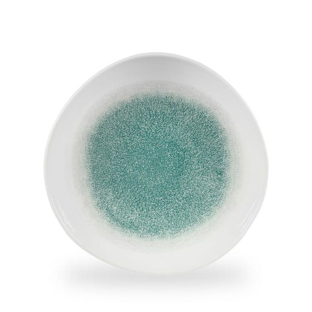 Raku Jade Green Rund Trace Tallerken 28.6Cm