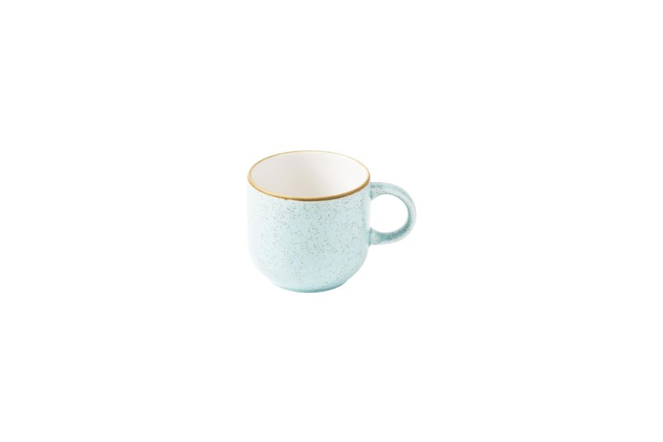 Stonecast Duck Egg Bubble Mug * 44cl H: 9cm Dia: 9.5cm