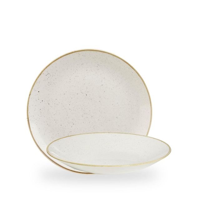 Stonecast Barley White Dyp Coupe Tallerken 25.5Cm