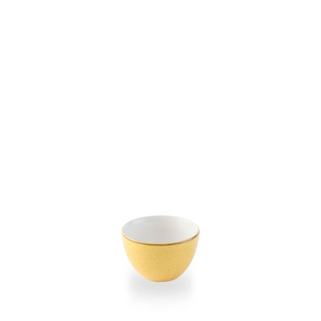 Stonecast Mustard Profile Sugar 22,7cl H: 6,2cm Dia: 9,8cm