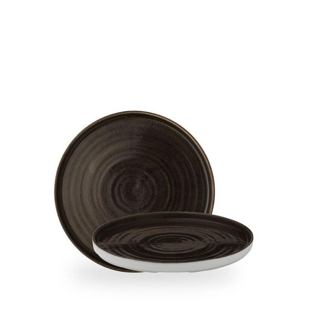Stonecast Patina Iron Black Walled Tallerken 21Cm