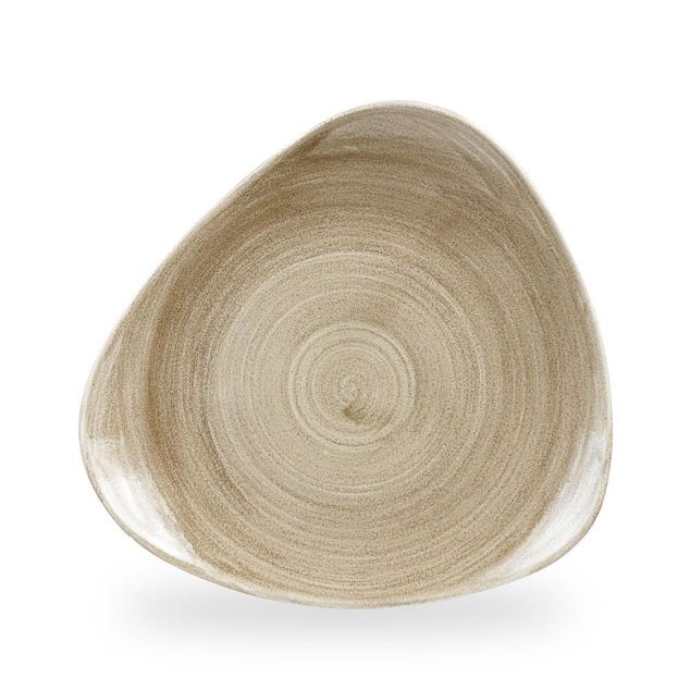 Stonecast Patina Antique Taupe Lotus Tallerken 31.1Cm
