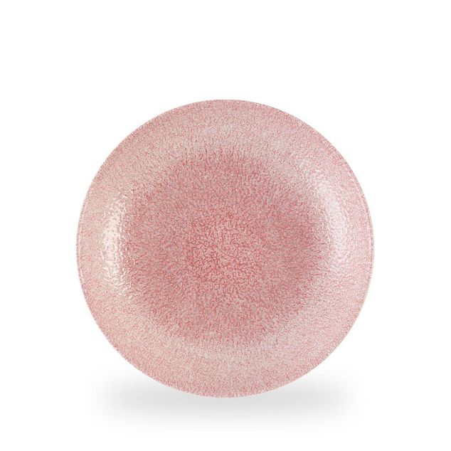 Raku Pink Quartz Evolve Coupe Plate 26cm