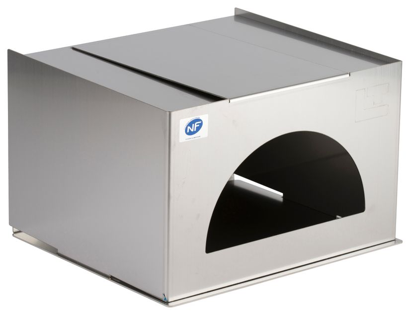 Louis Tellier Dispenser box for disposable institutional peaked caps
