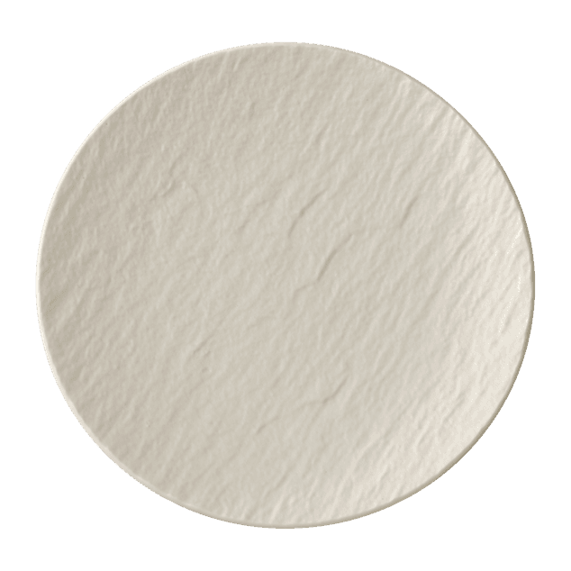 The Rock White Glacier Flat coupe plate 155x155x20mm