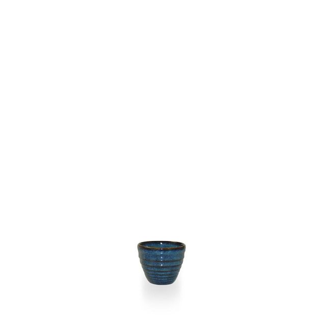 Sapphire Blue Ripple Dipper Pot 5.9 X 5Cm