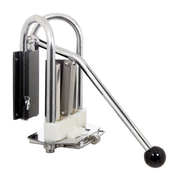 Louis Tellier Wall mounted professional french fries cutter - with 8 mm tinned blades and pusher