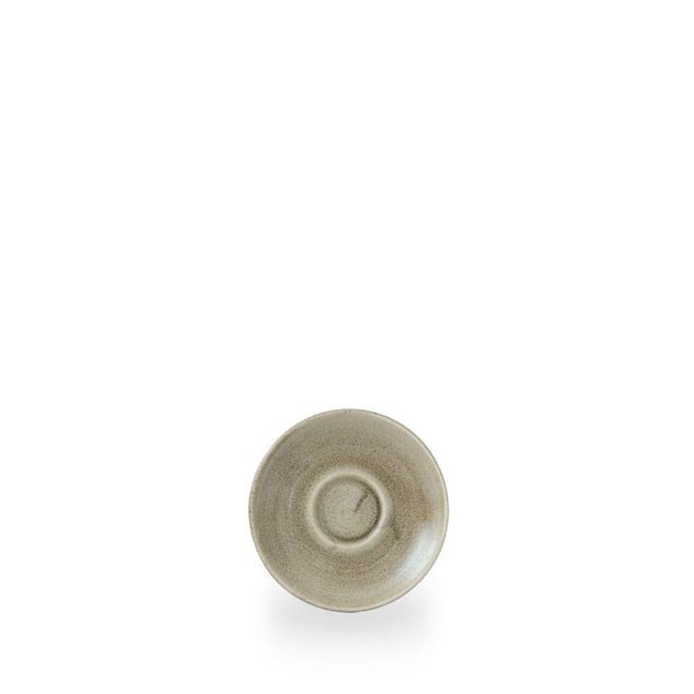 Stonecast Patina Antique Taupe Espresso Saucer 11.8Cm