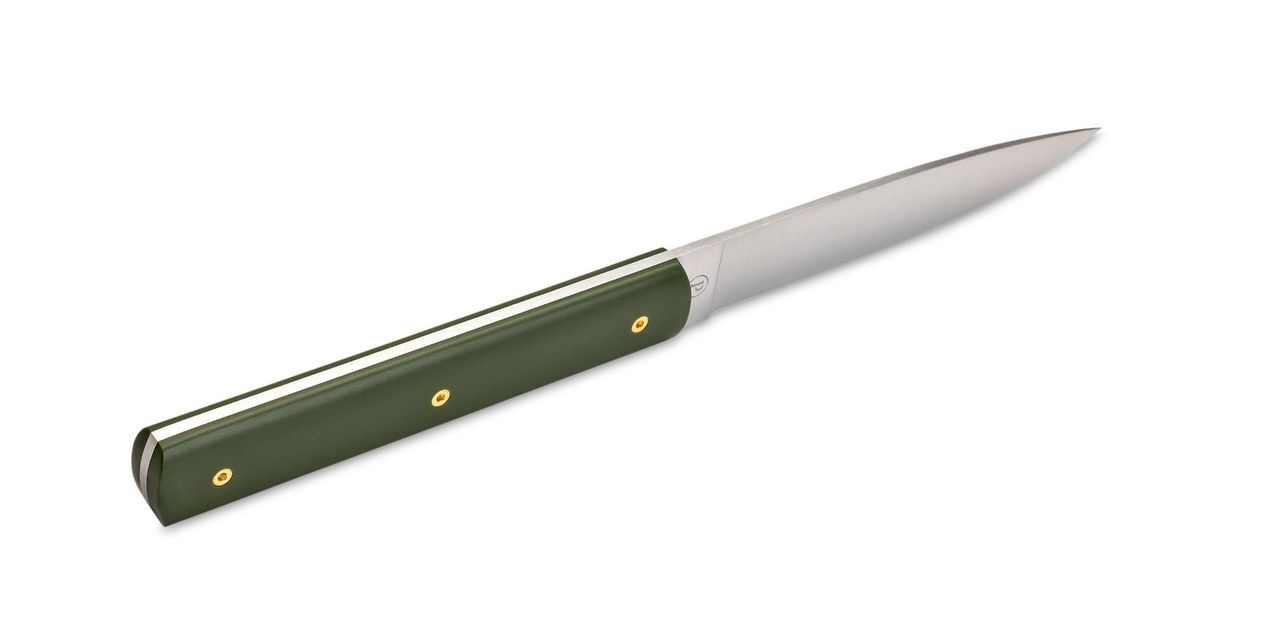 Perceval Table knife 947 polyacetal dark green handle