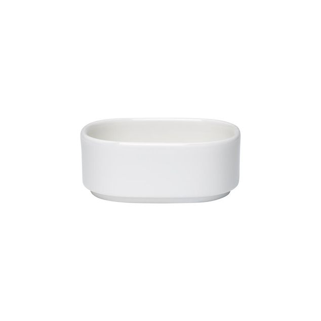 Universal Oval bowl stackable 95x75x35mm