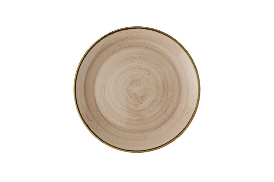 Stonecast Truffle Evolve Coupe Plate 26cm