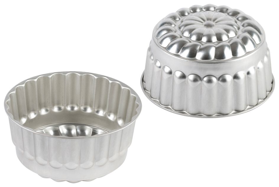 GOBEL Tin plate diplomate or bavarois mould - Ø180/150 mm - h90 mm