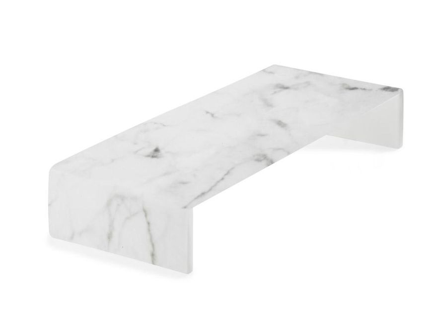 Mealplak Stackable Buffet Medium X1 Nacryl white marble