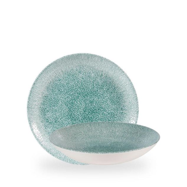 Raku Jade Green Evolve Coupe Bolle 24.8Cm