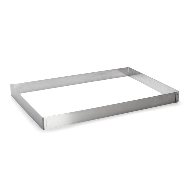 Pastry Frame St. Steel 57X37X4,5 Cm