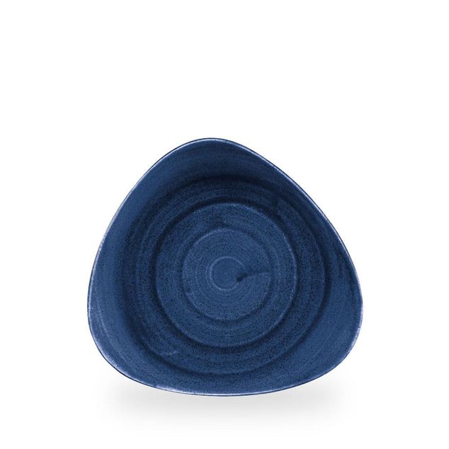 Stonecast Patina Cobalt Blue Lotus Tallerken 22.9Cm
