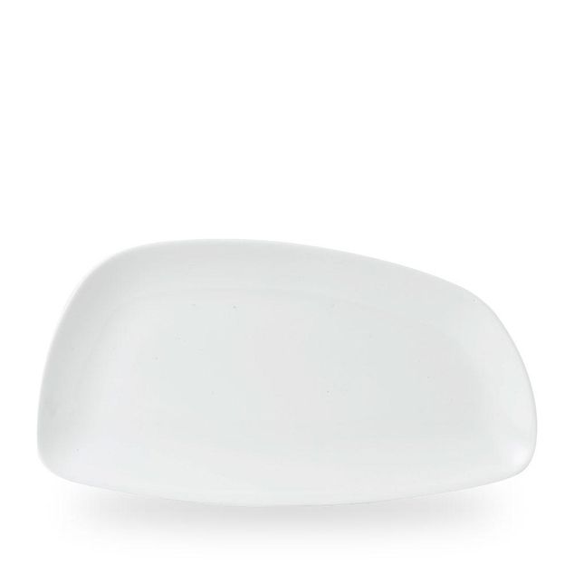 White Chefs Geo Tallerken 35 X 18.5Cm