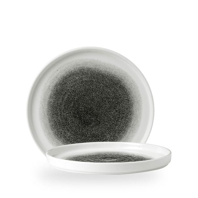 Raku Quartz Black Walled Tallerken 26Cm