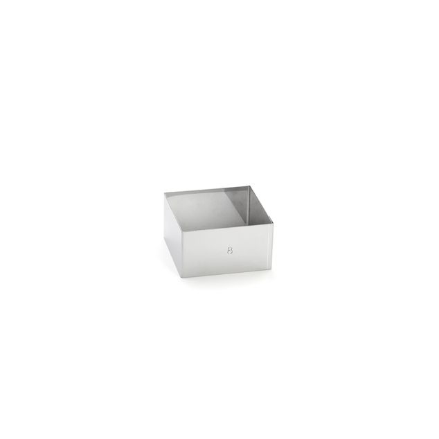Firkantet Ramme I Rf Stål 8X8X4,5 Cm